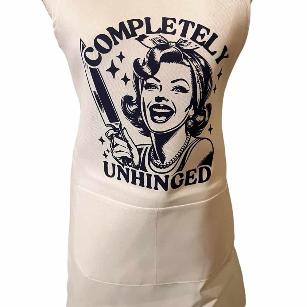 Hand pressed apron